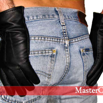 Leather gloves   ( standard )