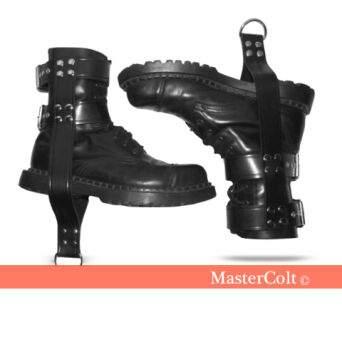 Padded anklesuspension restraints